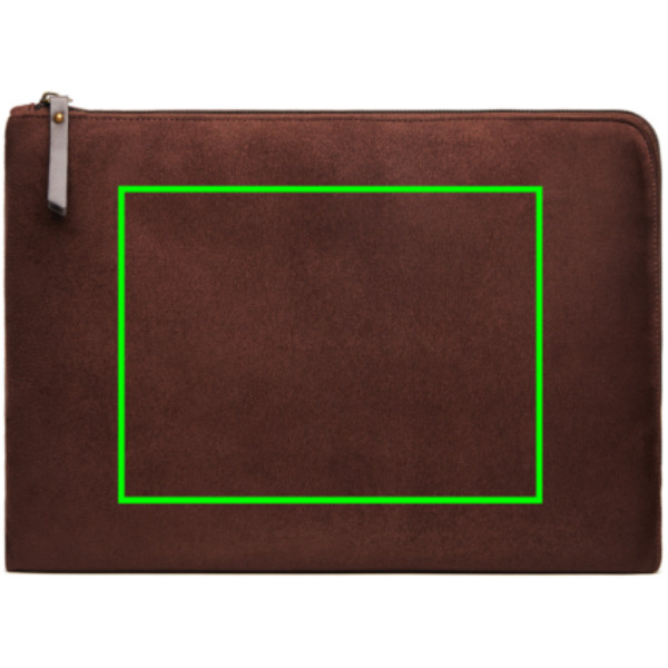 Housse pour ordinateur VINGA Hunton: Emplacement du logo – face avant du produit