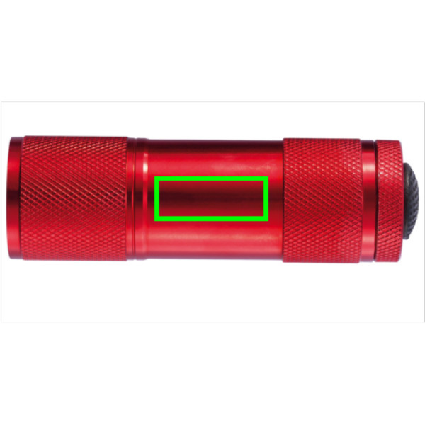 Coffret outil multifonction et lampe torche: Emplacement du logo — Lampe torche
