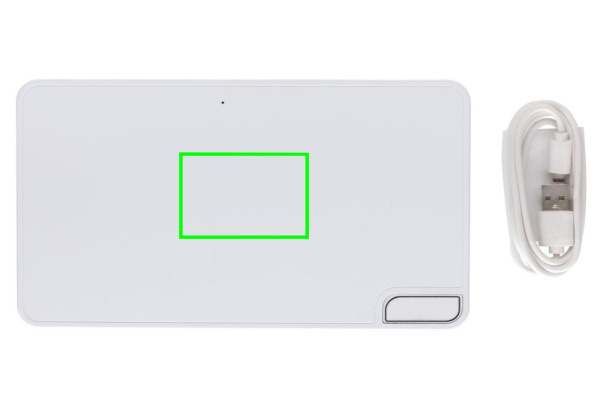 Boîte de stérilisation UV-C: Emplacement du logo – dessus du produit