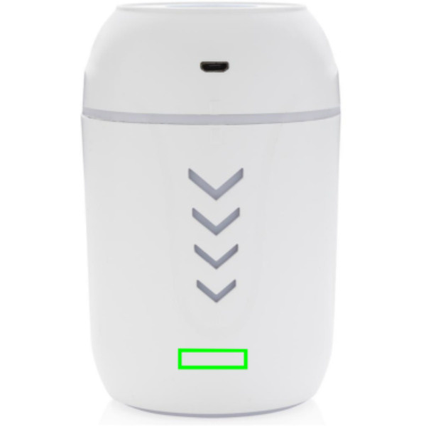 Nawilżacz UV-C: Logo position – lower back of the product