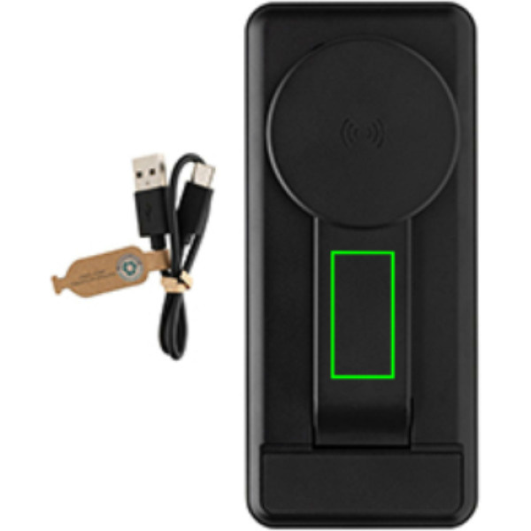 Fenwick RCS perdirbto plastiko 10000mah 3 viename greitas maitinimo blokas: Logotipo vieta – gaminio priekinė pusė
