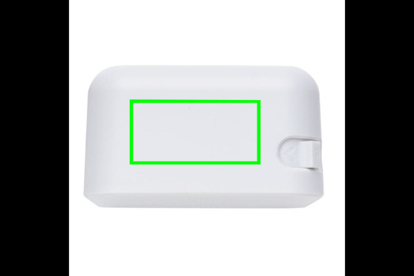 Enceinte sans fil antimicrobienne de 3 W: Emplacement du logo – dessus du produit