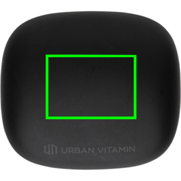 Écouteurs Urban Vitamin Byron ENC: Emplacement du logo – dessus du produit