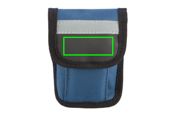 Kit de réparation vélo: Emplacement du logo — Pochette en PU