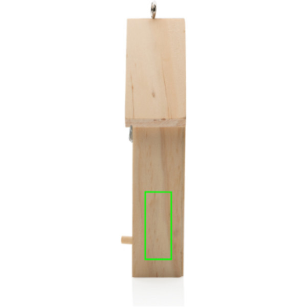 Petit hôtel à insectes: Emplacement du logo – côté droit du produit