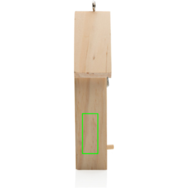 Petit hôtel à insectes: Emplacement du logo – côté gauche du produit
