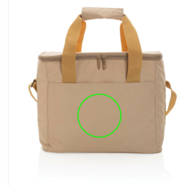 Duża torba termiczna Impact AWARE™: Położenie logo — przód produktu