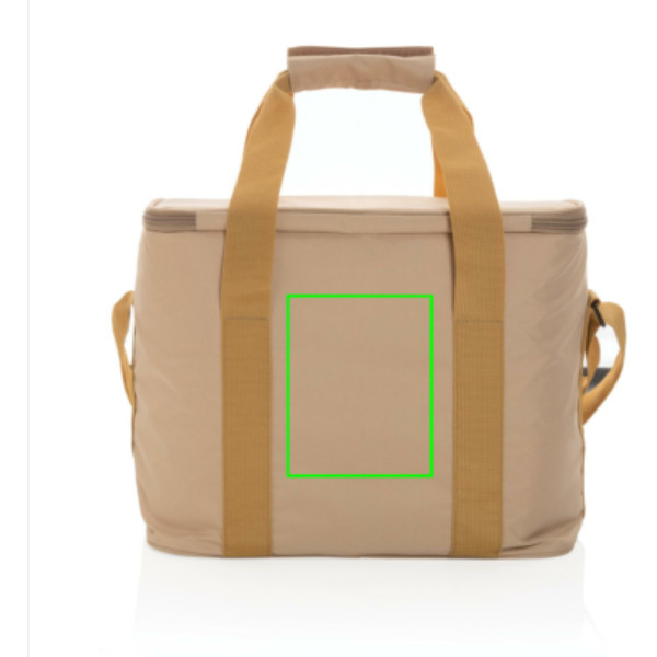 Duża torba termiczna Impact AWARE™: Położenie logo — tył produktu