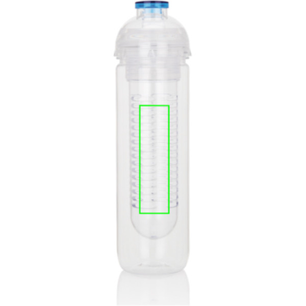 Gourde avec infuseur: Emplacement du logo – centre de l’arrière du produit
