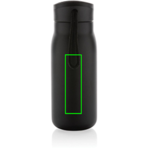 Mini-gourde de voyage Avira Ain en acier recyclé RCS 150 ml: Emplacement du logo – face arrière du produit