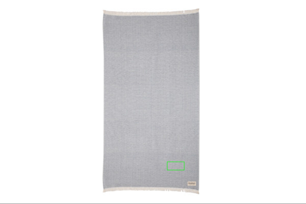 Ukiyo Hisako AWARE™ 4 Seasons dvielis/sega 100x180: Logotipa izvietojums – dvielis