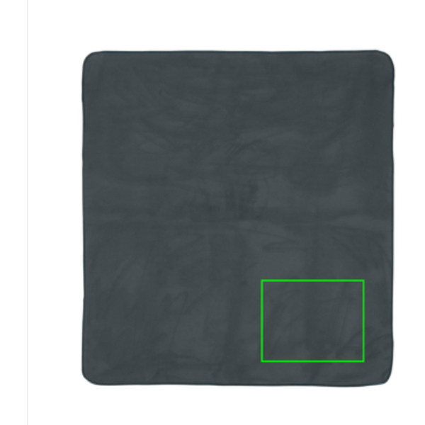 Koc piknikowy Impact AWARE™ RPET: Logo position – blanket