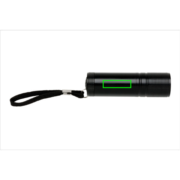 Lampe torche COB: Emplacement du logo – face arrière du produit