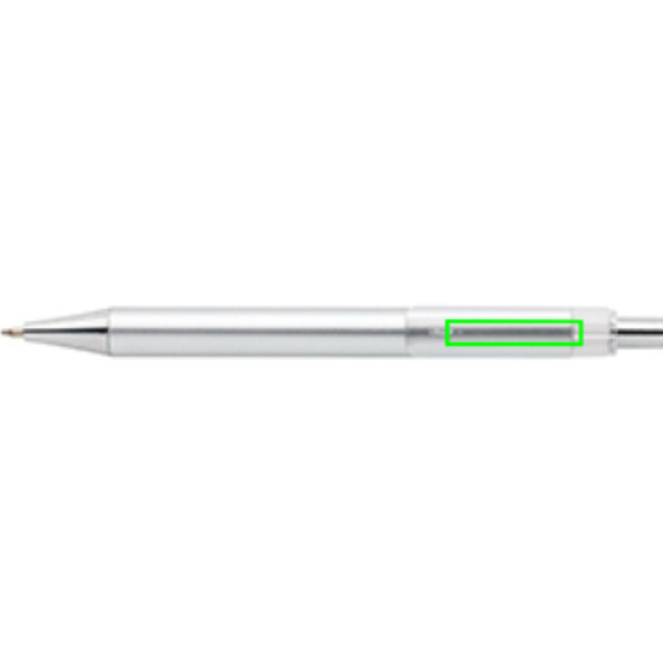 Stylo X8 métallisé: Emplacement du logo – clip