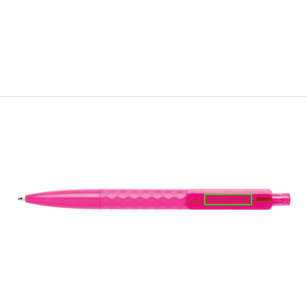 Stylo X3: Emplacement du logo – clip