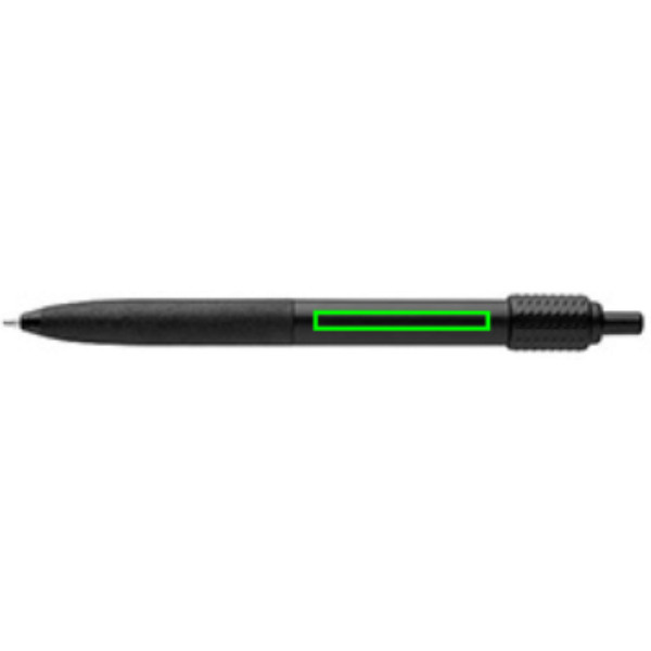 Stylo antistress Quill en ABS recyclé certifié GRS: Emplacement du logo – corps du stylo