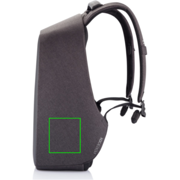 Sac à dos antivol Bobby Hero Regular: Emplacement du logo – partie inférieure droite du produit