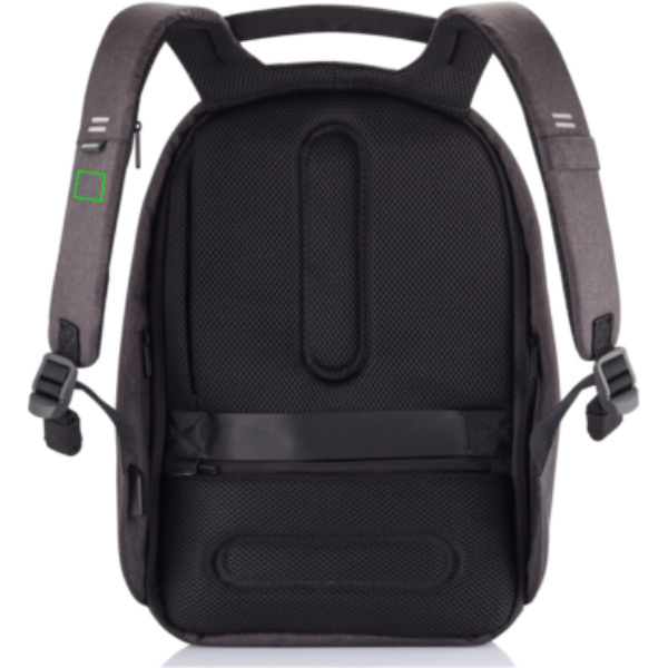 Sac à dos antivol Bobby Hero Regular: Emplacement du logo – sangle