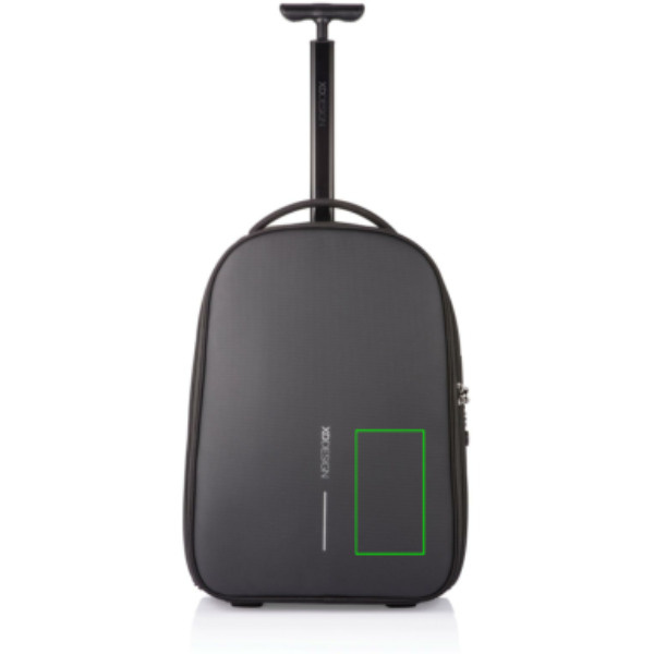 Sac à dos à roulettes Bobby: Emplacement du logo – partie avant droite du produit