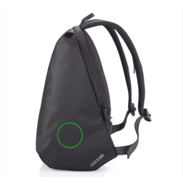 Sac à dos antivol Bobby Soft: Emplacement du logo – côté droit du produit