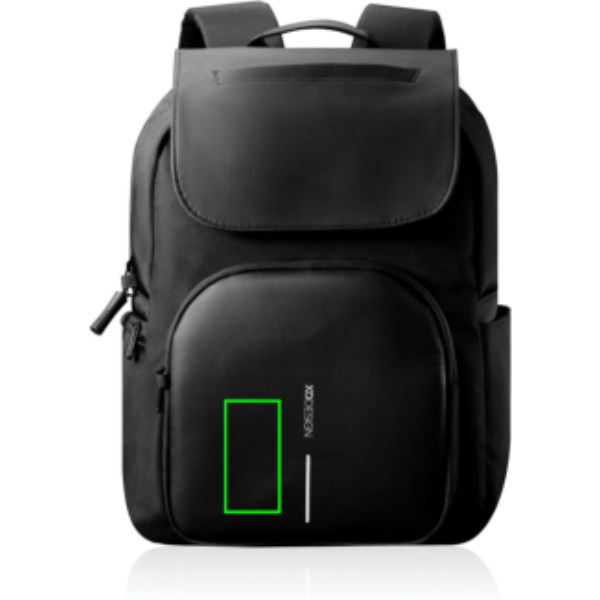 XD Design Soft Daypack backpack: Logo position – lower-left area of the product