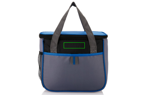 Sac isotherme: Emplacement du logo – partie supérieure de la face avant du produit