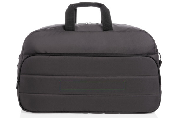 Torba weekendowa Impact AWARE™ RPET: Położenie logo – dolna część przodu produktu