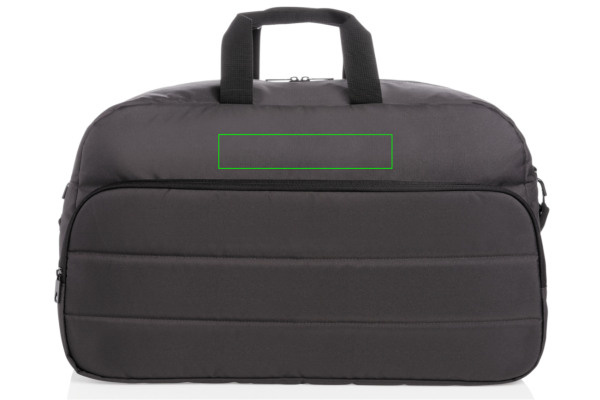 Torba weekendowa Impact AWARE™ RPET: Położenie logo – górna część przodu produktu