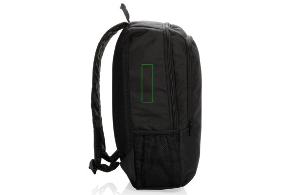 Sac à dos professionnel pour ordinateur 17 pouces: Emplacement du logo – côté gauche du produit