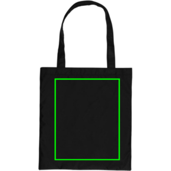 Impact AWARE™ RPET 190T Tragetasche: Logoposition – Vorderseite des Produkts