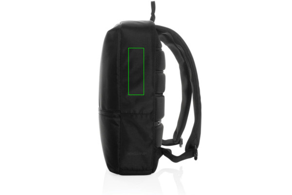 Impact AWARE™ 1200D Minimalist 15,6 collu klēpjdatora mugursoma: Logotipa izvietojums – preces pusi uz augšu