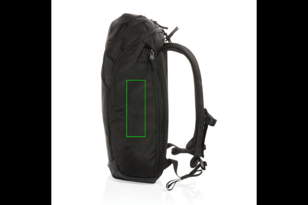 Swiss Peak AWARE™ RPET 15.6 inch business backpack: Logo position – right side of the product