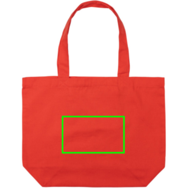 Impact Aware™ 240 gsm rcanvas shopper w/pocket: Logo position – front of the product