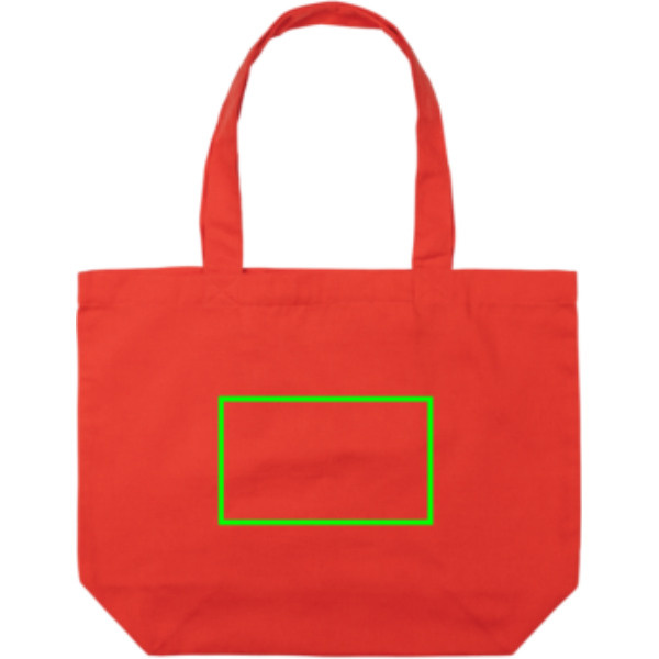 Impact Aware™ 240 gsm rcanvas shopper w/pocket: Logo position – back of the product