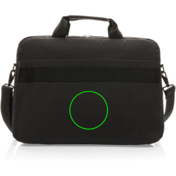 Swiss Peak AWARE™ RFID 15,6" Laptoptasche: Logoposition – Rückseite des Produkts
