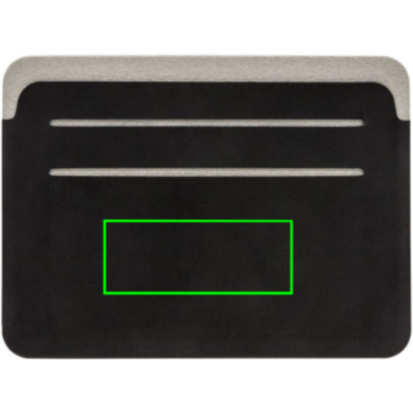 Porte-cartes RFID Quebec: Emplacement du logo – face avant du produit