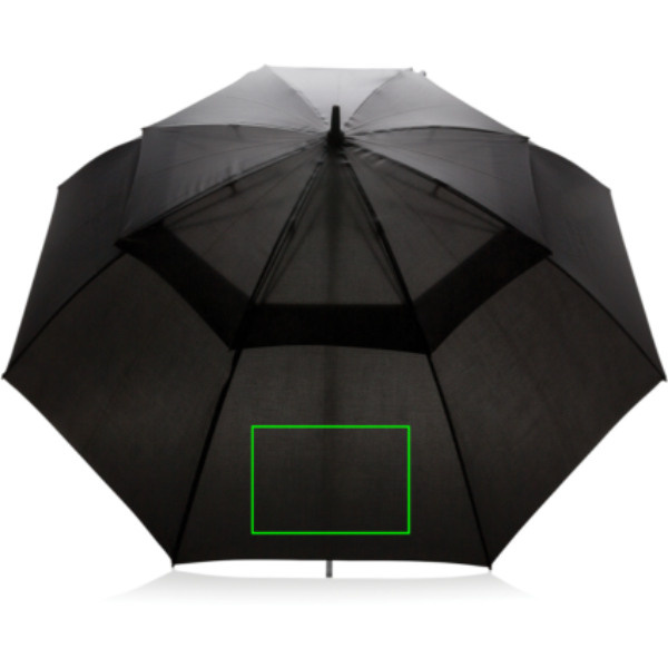 Swiss Peak AWARE™ Tornado 30" storm umbrella: Logo position – umbrella