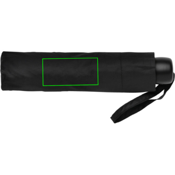 Mini-parapluie Impact AWARE™ RPET 190T de 20,5 pouces: Emplacement du logo – pochette