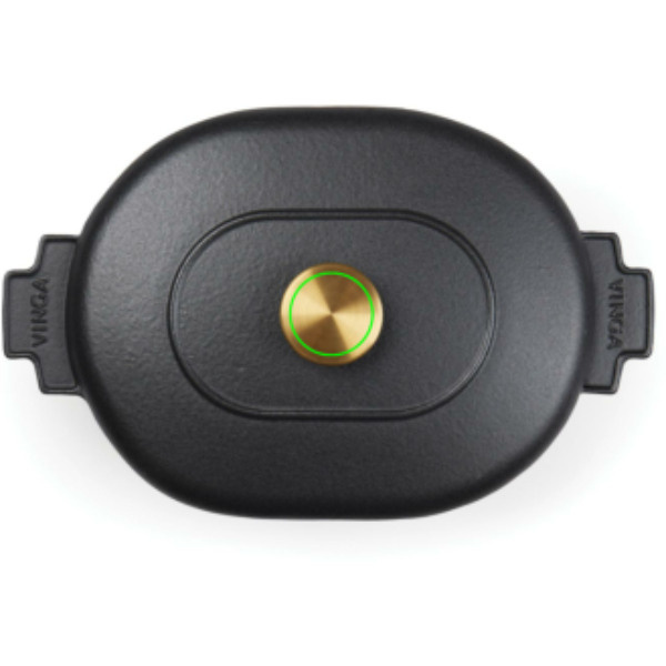 Cocotte VINGA Monte heritage de 4 L: Emplacement du logo – dessus du produit