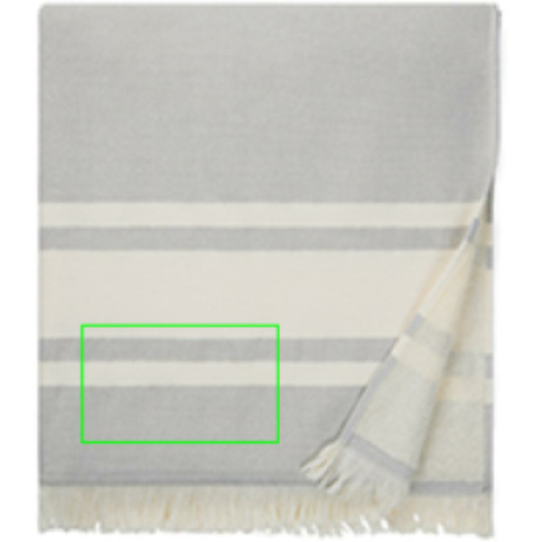 VINGA Tolo Hamam-Frottierhandtuch: Logoposition – Handtuch