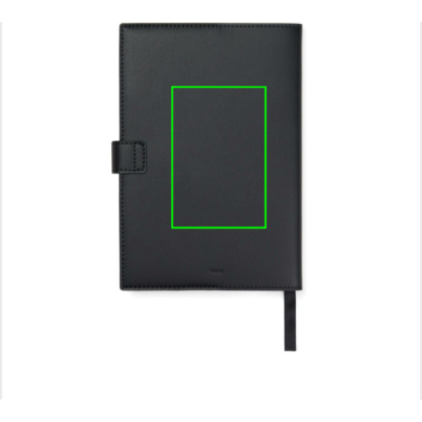 Notes VINGA Timo PU RCS RPET: Logo position – centre back of the product
