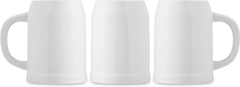 Chope à bière 500 ml pour sublimation: Face TS