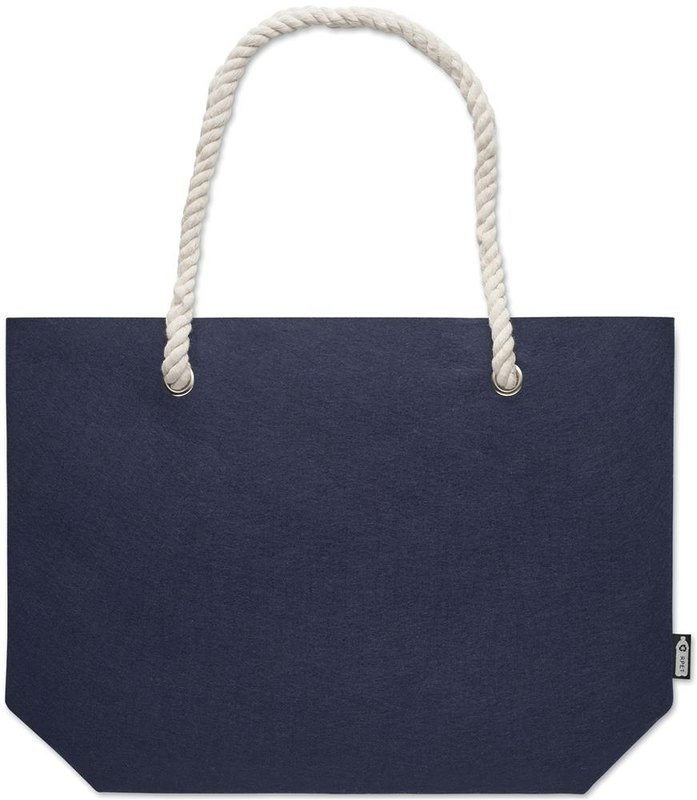 Sac de plage en feutre RPET: Face 1