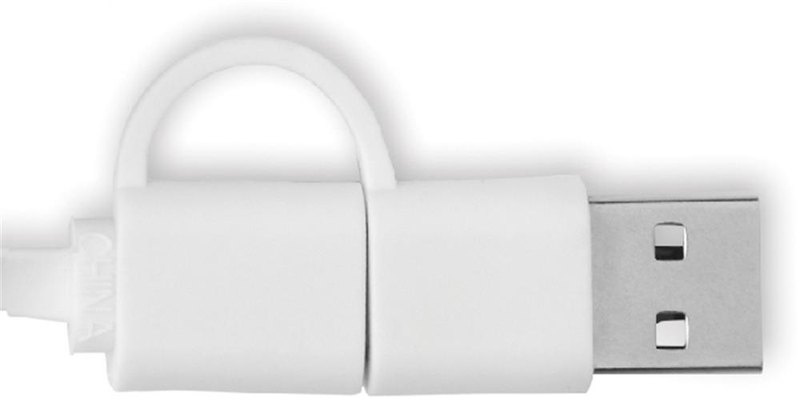 Câble de charge rétractable 60 W: Connecteur — Face 1