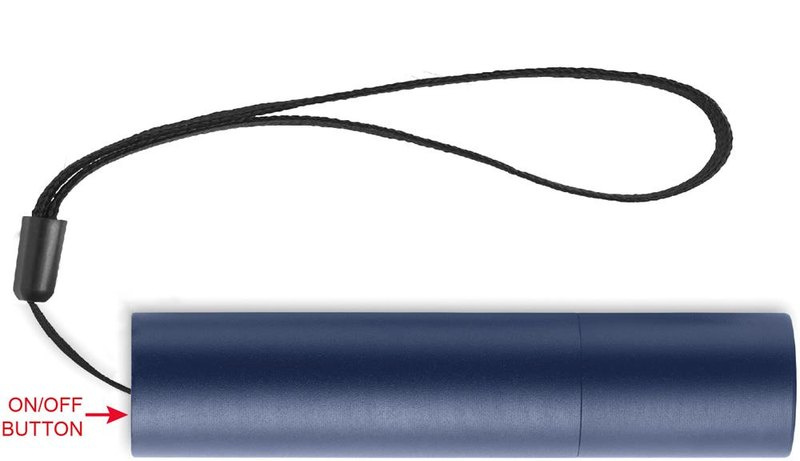Lampe torche rechargeable en aluminium: Face 4