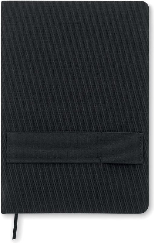 Carnet A5 en RPET avec stylo: Face avant