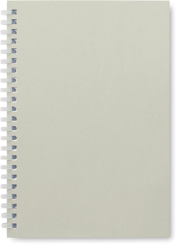 Carnet A5 en carton recyclé: Face avant