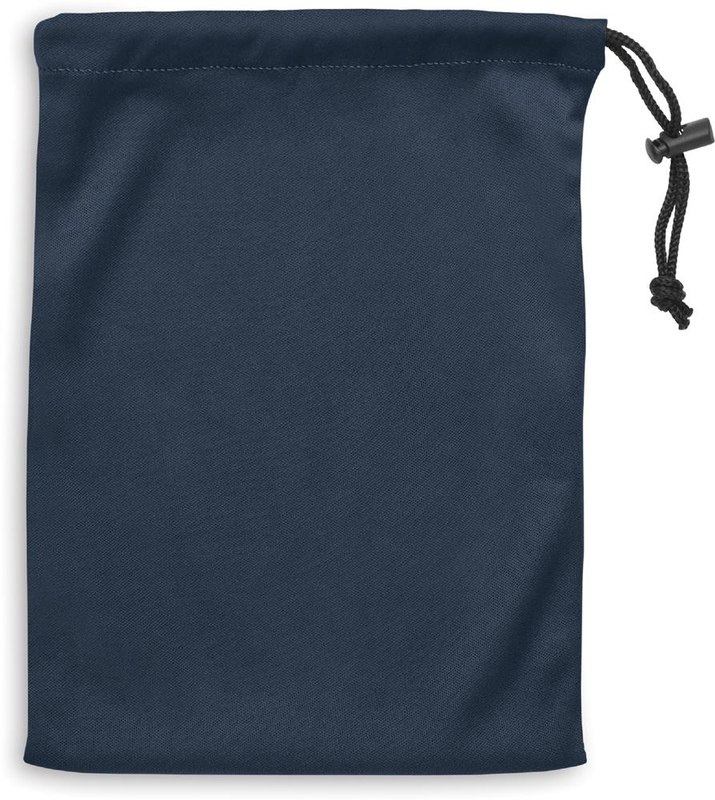 Coussin de voyage à gonflage rapide: Pochette — Face 1