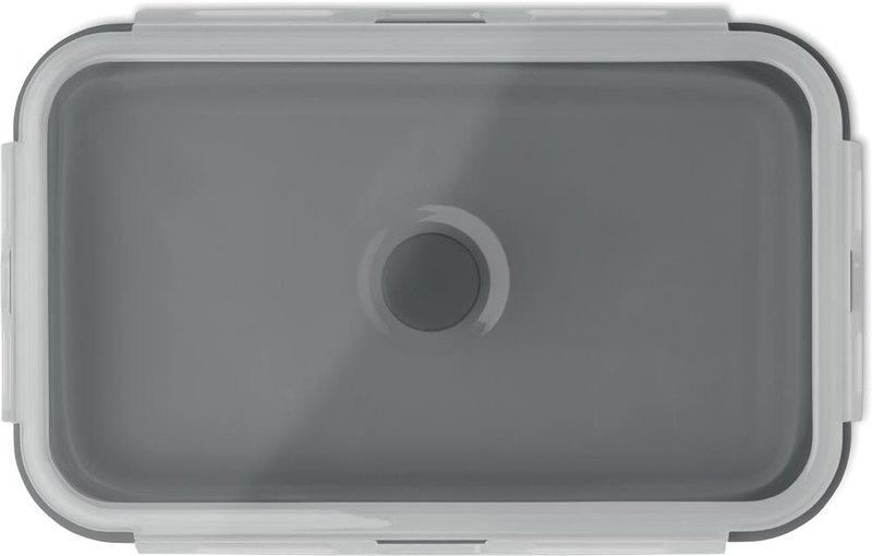 Boîte repas rétractable en silicone: Couvercle — Face 1