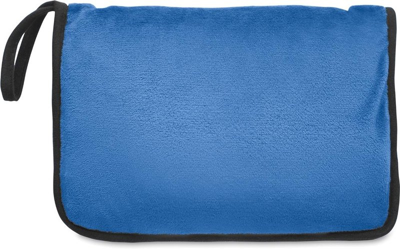 Ensemble de voyage couverture et coussin 2-en-1: Pochette — Broderie